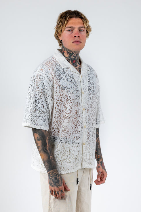 Imperium See-Through Oversized Shirt